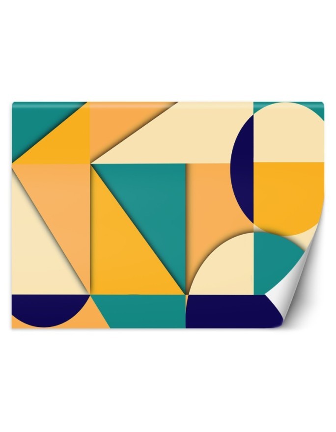 Fototapeta na ścianę - Geometryczne kształty abstrakcja | FEEBY