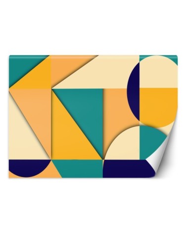 Fototapeta na ścianę - Geometryczne kształty abstrakcja | FEEBY
