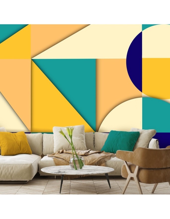 Wallpaper - Geometric shapes abstract | FEEBY