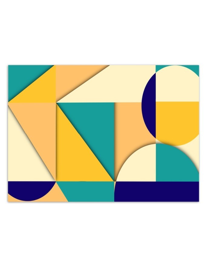 Fototapeta na ścianę - Geometryczne kształty abstrakcja | FEEBY