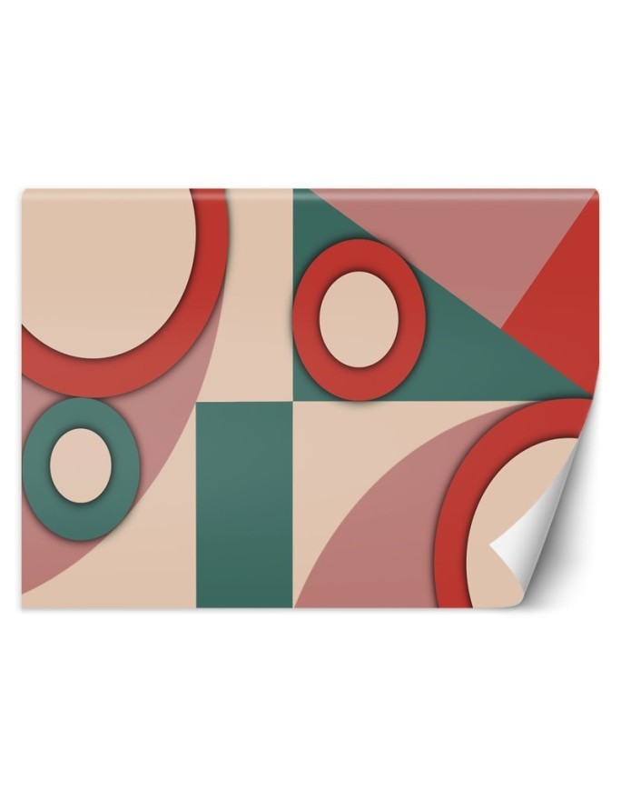 Fototapeta na ścianę - Geometryczne kształty abstrakcja | FEEBY