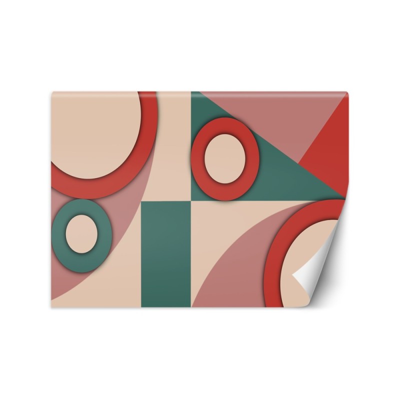 Fototapeta na ścianę - Geometryczne kształty abstrakcja | FEEBY