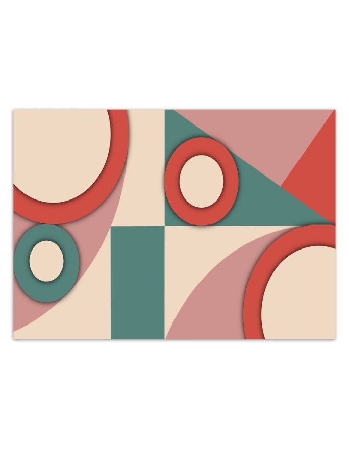 Fototapeta na ścianę - Geometryczne kształty abstrakcja | FEEBY