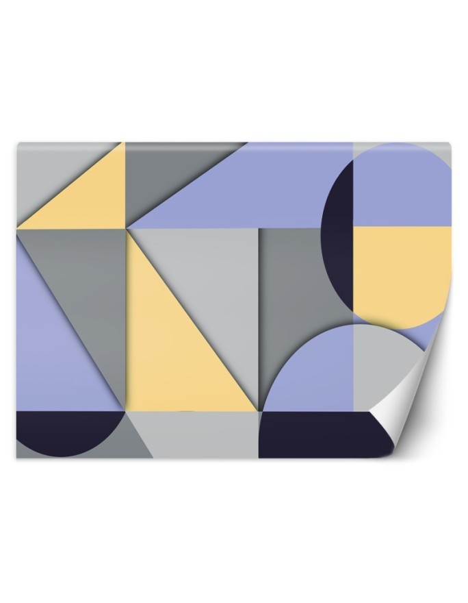 Fototapeta do salonu - Geometryczne kształty abstrakcja | FEEBY