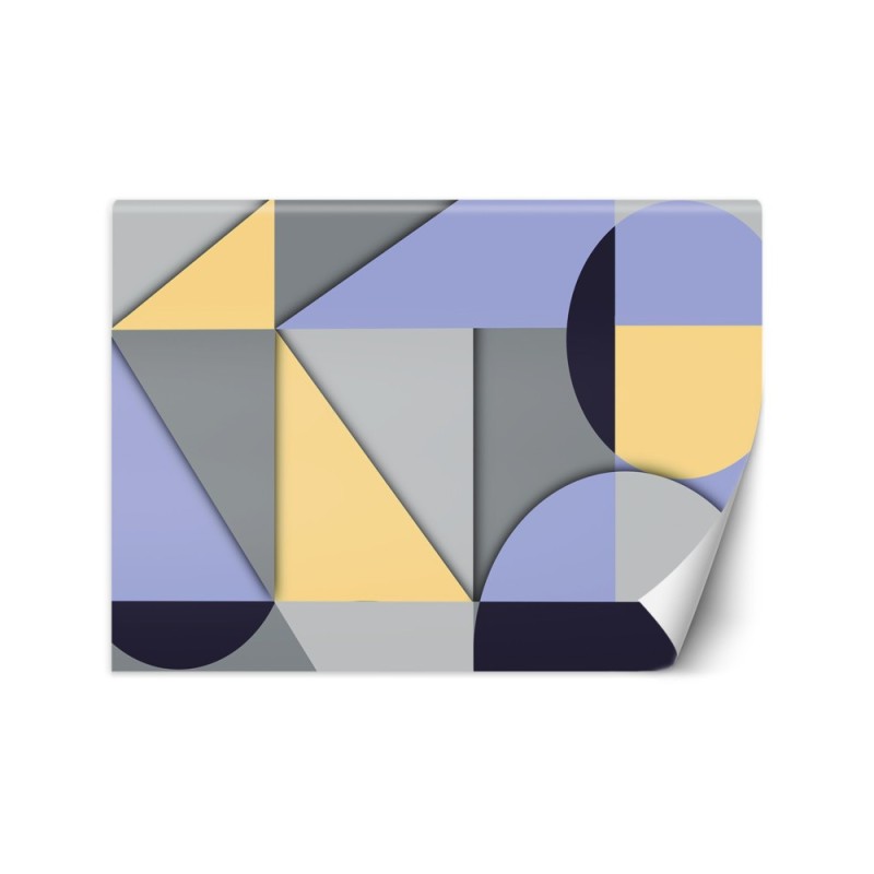 Fototapeta do salonu - Geometryczne kształty abstrakcja | FEEBY