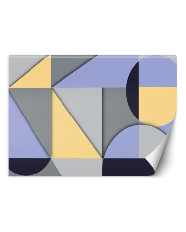 Fototapeta do salonu - Geometryczne kształty abstrakcja | FEEBY