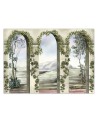 Wallpaper - Columns arches ivy | FEEBY