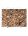 Fototapeta tekstura - Pantera leopard futro plamy wzór | FEEBY
