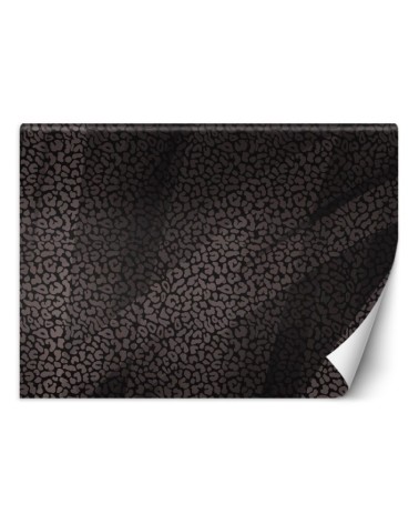 Stylish wall mural - Panther leopard texture pattern | FEEBY
