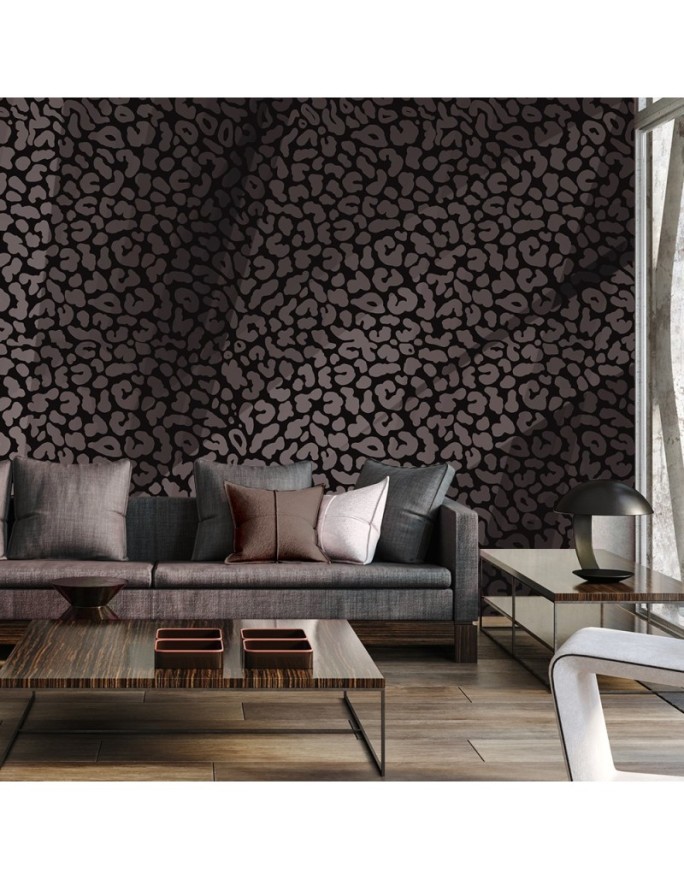 Stylowe fototapety - Pantera leopard tekstura wzór | FEEBY