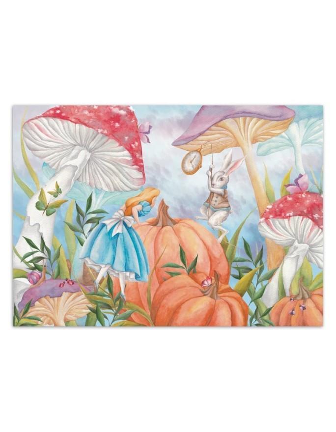 Children's wall mural - Alice in Wonderland | FEEBY