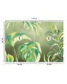Egzotyczne fototapety na ścianę - Liście Monstera | FEEBY