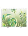 Egzotyczne fototapety na ścianę - Liście Monstera | FEEBY