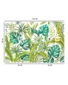 Egzotyczne fototapety na ścianę - Liście Monstera | FEEBY
