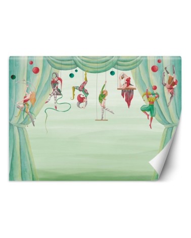 Wall mural - Circus acrobats for children | FEEBY