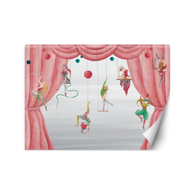 Wall mural - Circus acrobats for kids | FEEBY