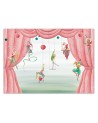 Wall mural - Circus acrobats for kids | FEEBY