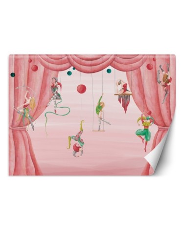 Wall mural - Circus acrobats for kids | FEEBY
