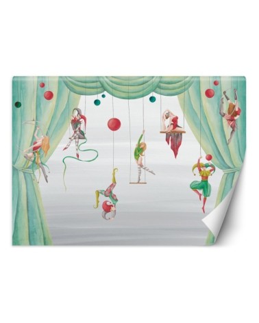 Wall mural - Circus acrobats for kids | FEEBY