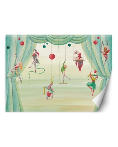Wall mural - Circus acrobats for kids | FEEBY