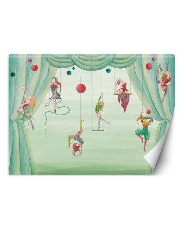 Wall mural - Circus acrobats for children | FEEBY