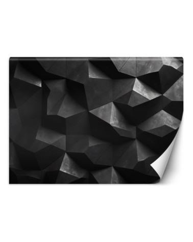 Photo wallpaper for living room - Abstract geometric shapes | FEEBY