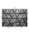 Photo wallpaper for living room - Geometric triangles 3D | FEEBY