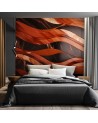 Photo wallpaper - 3D style - Waves marble texture | FEEBY