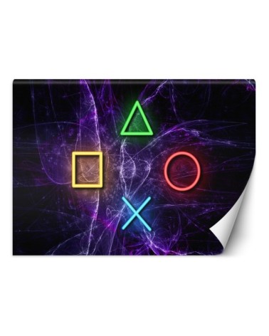 Wallpaper - Buttons for a controller for a gamer's room | FEEBY