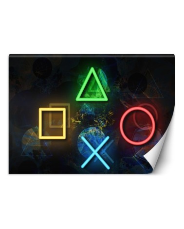 Photo wallpaper - Buttons for the controller room | FEEBY
