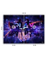Fototapeta gamingowa - Neon z napisem Play | FEEBY