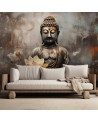 Fototapeta na ścianę - Medytujący Budda abstrakcja | FEEBY