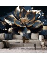 Fototapeta 3D - Abstrakcyjny kwiat lotosu glamour | FEEBY