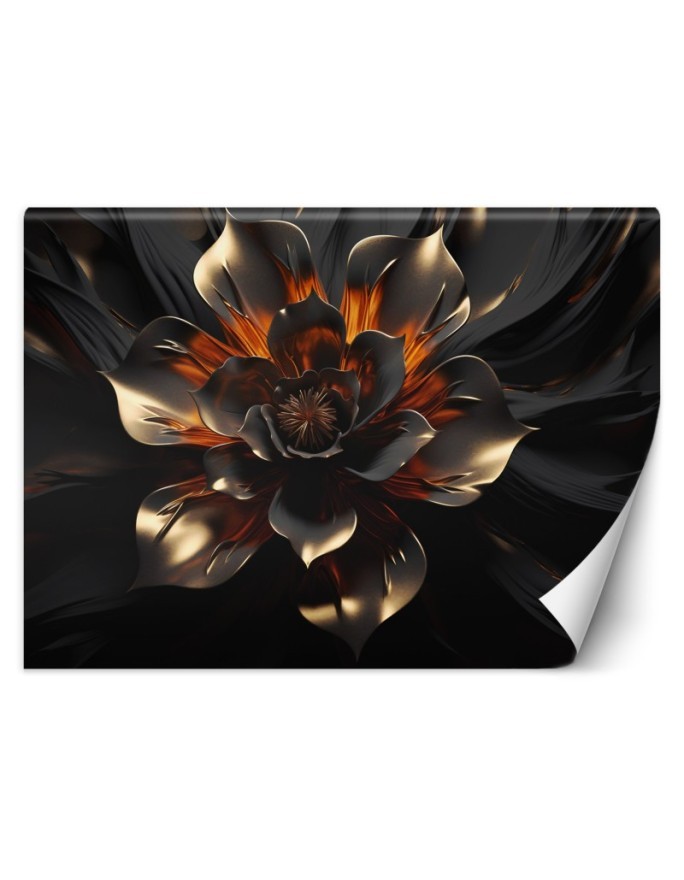 Fototapeta 3D - Kwiat lotosu glamour | FEEBY