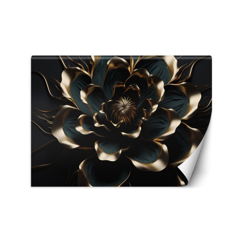 Fototapeta 3D - Kwiat lotosu glamour AI | FEEBY