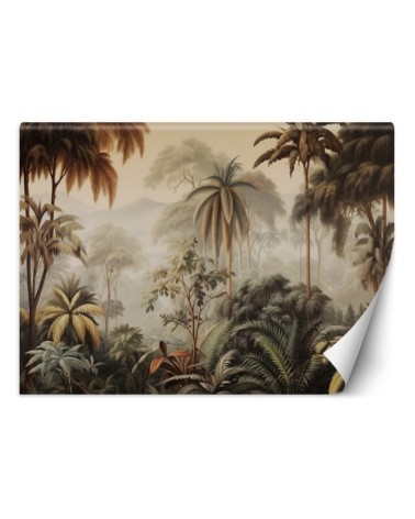 Living room wall mural - Tropical forest | FEEBY