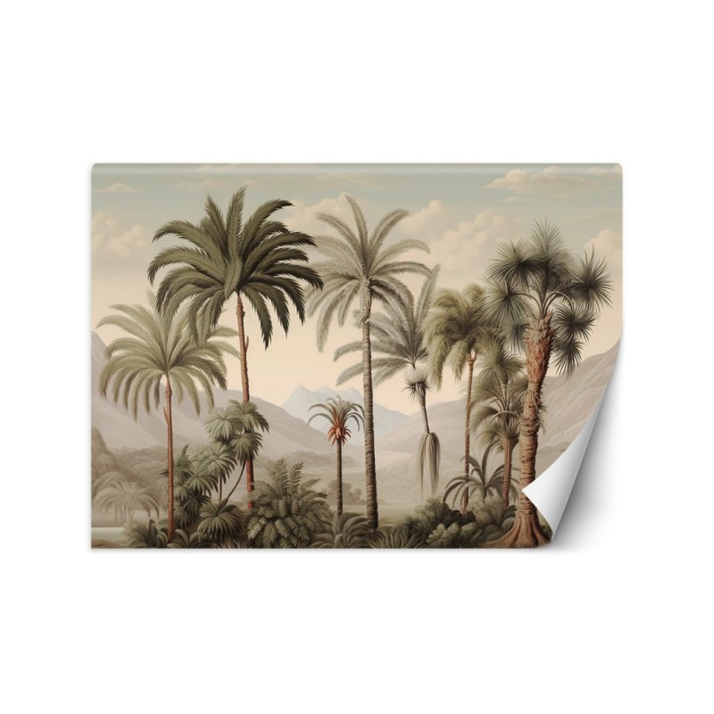 Modern wall mural - Tropical palm trees landscape| FEEBY