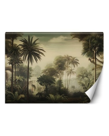 Wall mural - Exotic trees and palm trees landscape| FEEBY