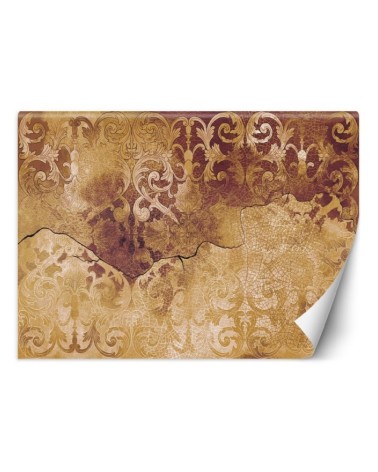 Nowoczesna fototapeta - Złoty ornament vintage | FEEBY
