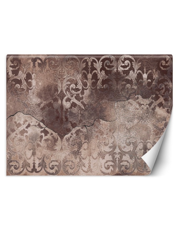 Fototapeta na ścianę - Brązowy ornament vintage | FEEBY