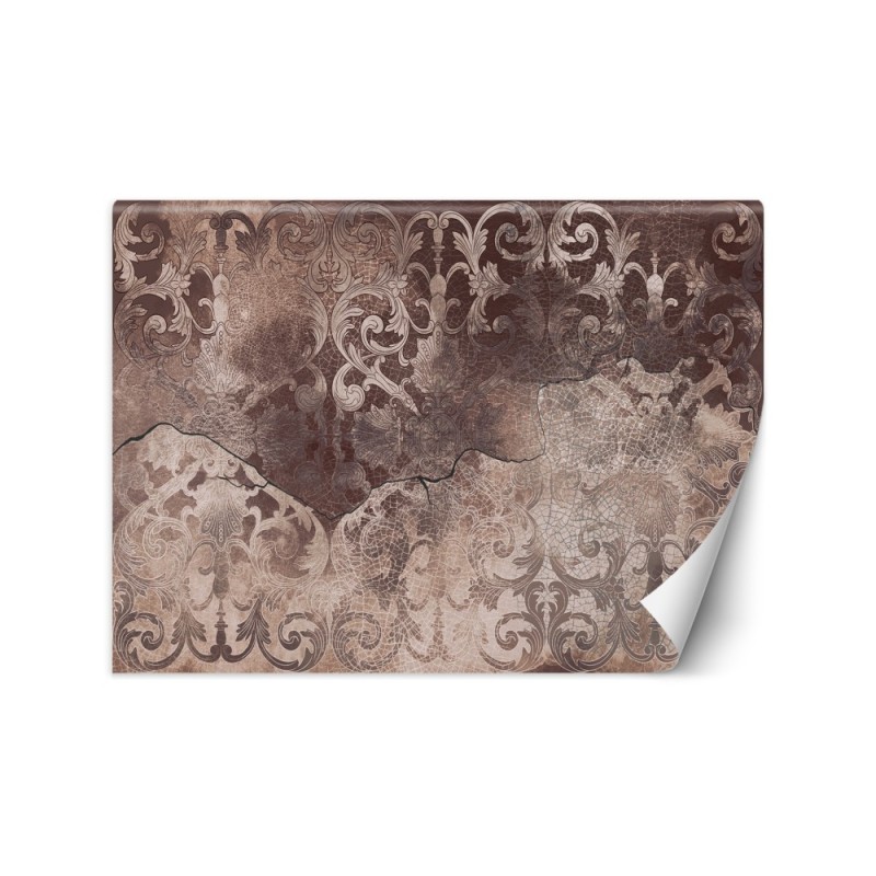 Fototapeta na ścianę - Brązowy ornament vintage | FEEBY