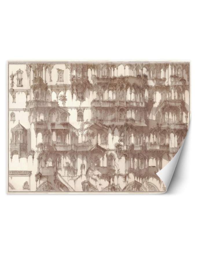 Fototapeta na ścianę - Architektura kolumny abstrakcja | FEEBY