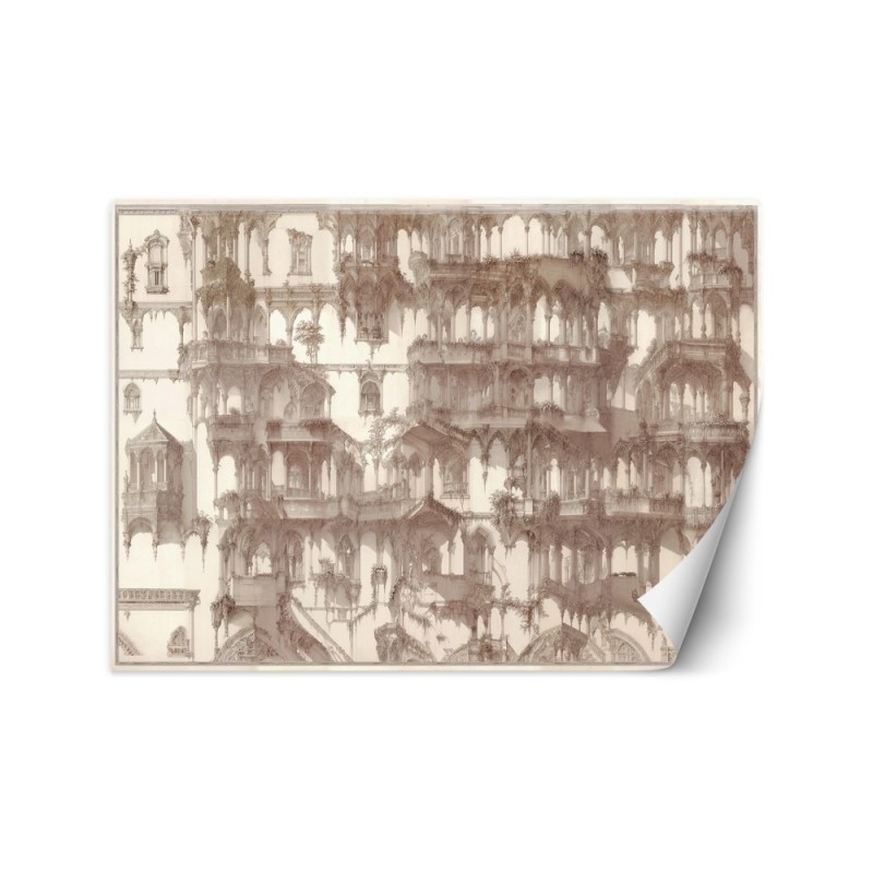 Fototapeta na ścianę - Architektura kolumny abstrakcja | FEEBY