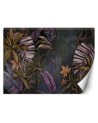 Living room wall mural - Exotic trees leaves | FEEBY