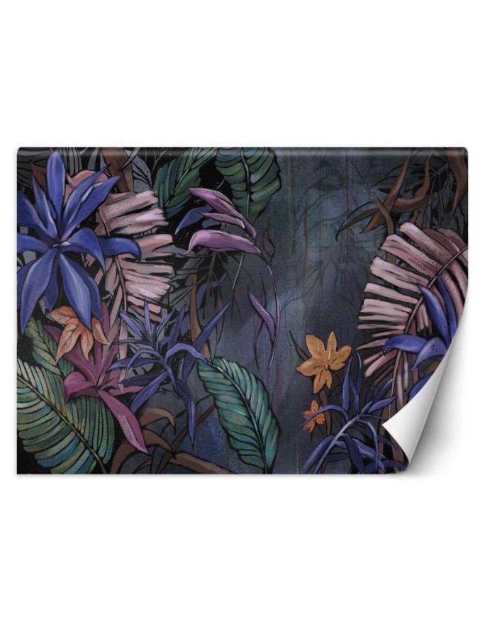 Fototapeta do sypialni - Monstera liście w dżungli  | FEEBY