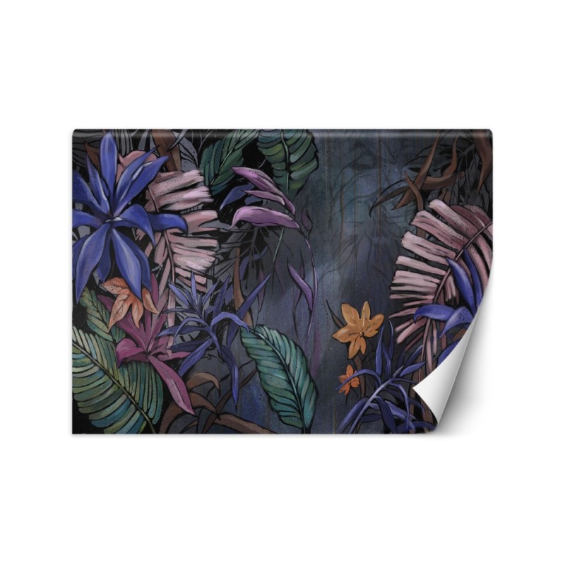 Fototapeta do sypialni - Monstera liście w dżungli  | FEEBY