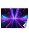 Fototapeta na ścianę - Neonowy tunel 3D | FEEBY