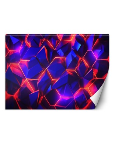 Fototapeta 3D - Abstrakcyjna tekstura neon | FEEBY