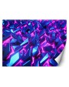 Fototapeta na ścianę - Neonowe kryształy 3D | FEEBY