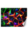Młodzieżowa Fototapeta - Kolorowa geometryczna abstrakcja 3D | FEEBY